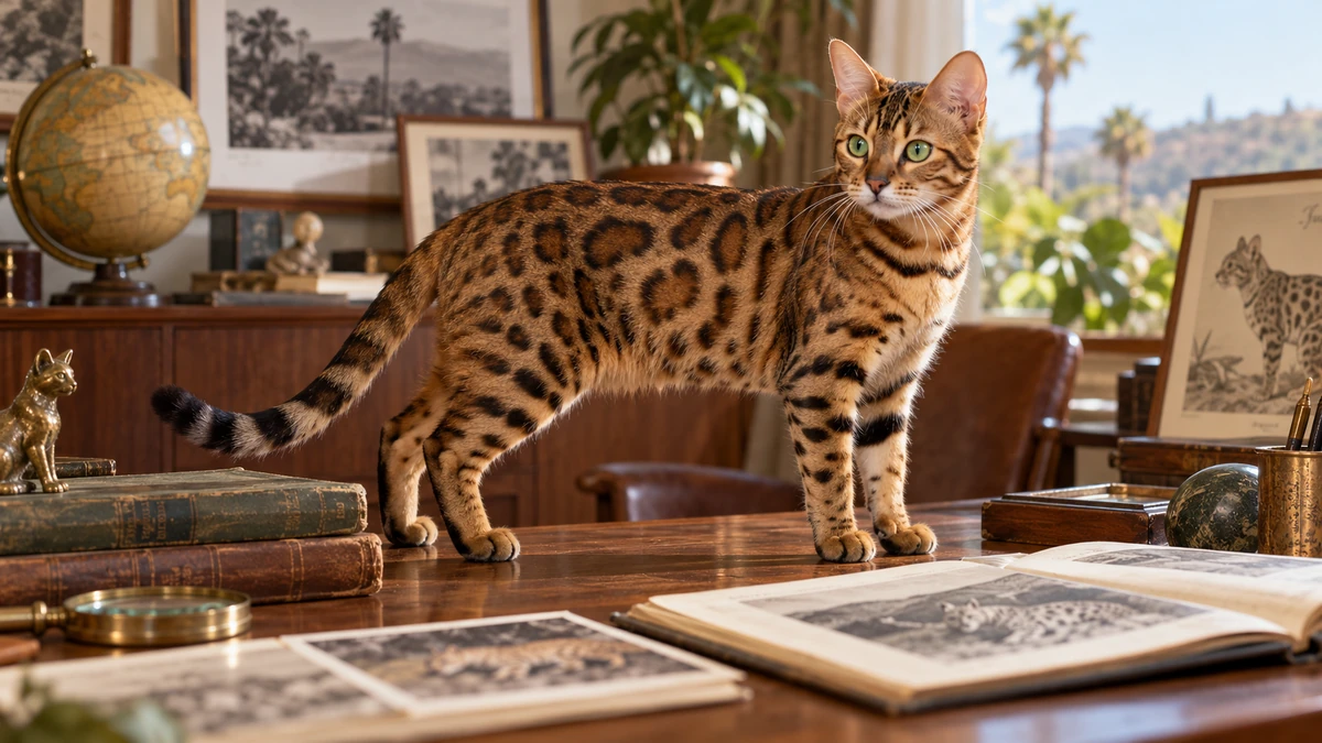Bengal Kedisi kedi — ırkın tarihi ve kökeni